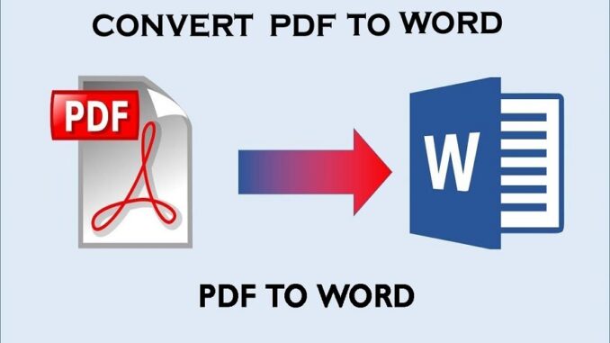 PDF to Word online.