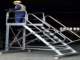 Heavy duty platform ladders